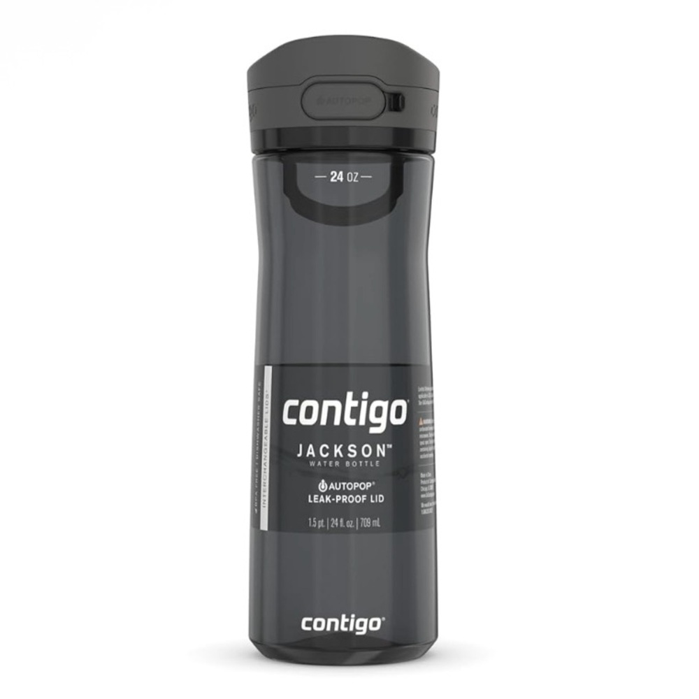 Contigo Jackson Tritan Water Bottle w/ Leak Proof AUTOPOP Lock Lid BPA Free 24oz
